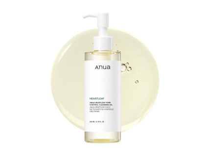 Anua – Heartleaf Pore Control Cleansing Oil – Hydrofilní olej na hloubkové čištění pórů – 200 ml
