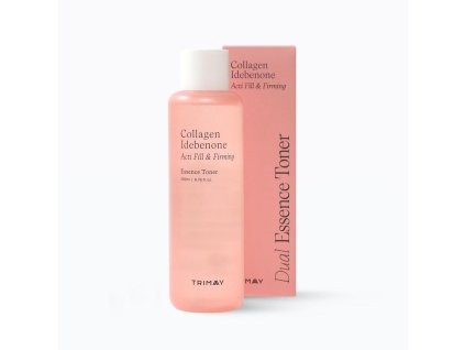 Toner proti stárnutí pro pružnost pokožky s kolagenem a idebenonem Collagen Idebenone Acti Fill & Firming Essence Toner (200 ml)