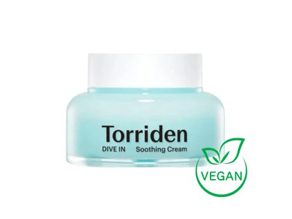 Zklidňující krém s kyselinou hyaluronovou Torriden DIVE IN Low Molecular Hyaluronic Acid Soothing Cream (100 ml)