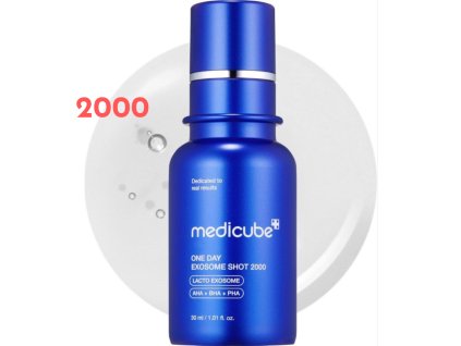 Medicube – One Day Exosome Shot Pore Ampoule 2000 – Revitalizační sérum s mikrojehličkami – 30 ml