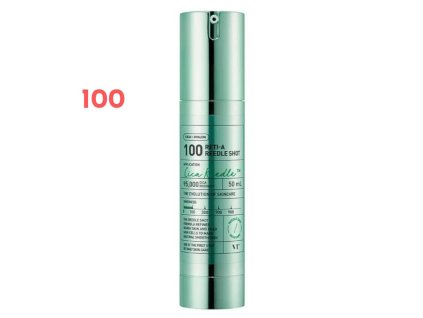 VT Cosmetics – Reti-A Reedle Shot 100 – Booster sérum s mikrojehličkami a retinolem – 50 ml