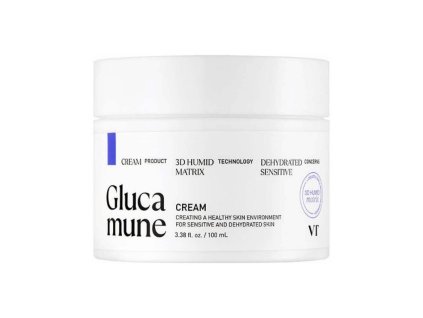 VT Cosmetics – Glucamune Cream – Pleťový krém s houbou tremella pro hloubkovou hydrataci a zklidnění – 100 ml