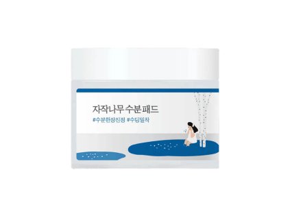 Round Lab – Birch Juice Moisturizing Pad – Hydratační tonerové polštářky s březovou mízou – 80 ks / 150 g