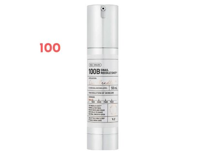 VT Cosmetics – Snail Reedle Shot 100B – Booster sérum s mikrojehličkami a šnečím mucinem – 50 ml