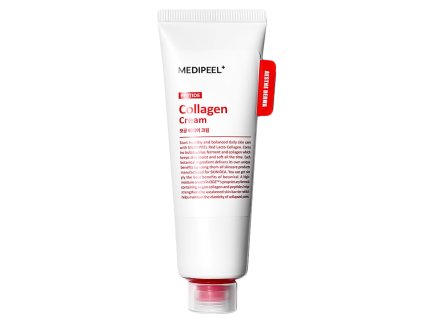 MEDIPEEL – Red Lacto Collagen Barrier Cream – Bariérový pleťový krém s kolagenem a peptidy – 80 ml