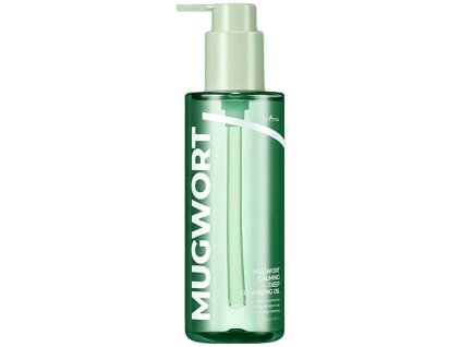 Isntree – Mugwort Calming Deep Cleansing Oil – Zklidňující hydrofilní olej s pelyňkem – 200 ml