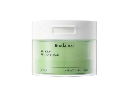 Biodance – Sea Kelp Gel Toner Pads – Hydrogelové tonerové polštářky s mořskými řasami – 60 ks