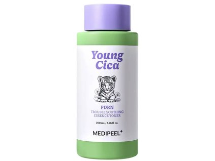 MEDIPEEL – Young Cica PDRN Trouble Soothing Essence Toner – Zklidňující toner s centellou a PDRN – 200 ml