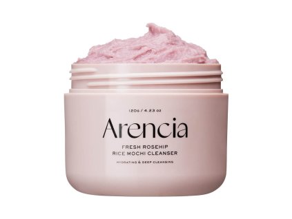 Arencia – Fresh Rosehip Rice Mochi Cleanser – Jemný čisticí balzám s šípkem, aloe a heřmánkem – 120 g