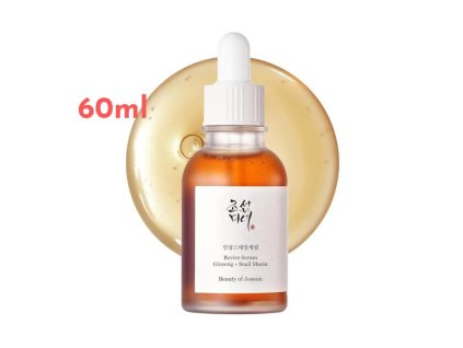 Beauty of Joseon – Revive Serum Ginseng + Snail Mucin – Regenerační sérum s ženšenem a hlemýždím mucinem – 60 ml