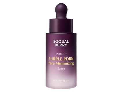 EQQUALBERRY – Purple PDRN Pore Minimizing Serum – Sérum pro stažení pórů s PDRN – 30 ml