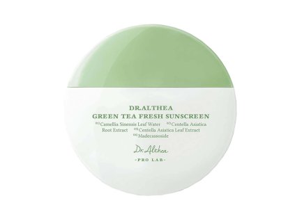 Dr. Althea – Green Tea Fresh Sunscreen – Zklidňující opalovací krém se zeleným čajem SPF50+ PA++++ – 45 ml