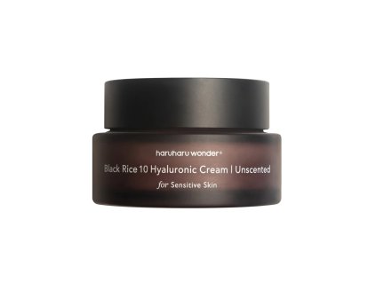 Haruharu Wonder – Black Rice 10 Hyaluronic Cream Unscented – Hydratační krém s černou rýží a kyselinou hyaluronovou – 50 ml