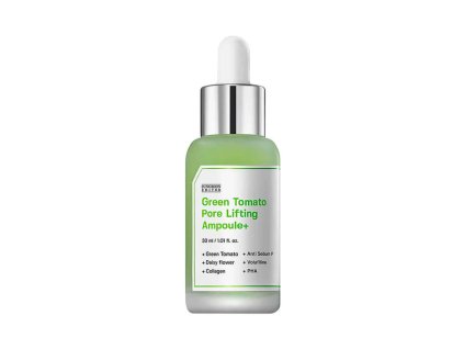 Sungboon Editor – Green Tomato Pore Lifting Ampoule+ – Sérum na rozšířené póry se zeleným rajčetem – 30 ml