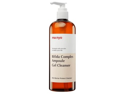 Manyo – Bifida Complex Ampoule Gel Cleanser – Gel na mytí obličeje s komplexem bifida – 400 ml