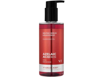 VT Cosmetics – Azelaic Acid Cleansing Oil – Hydrofilní odličovací olej s kyselinou azelaovou – 200 ml