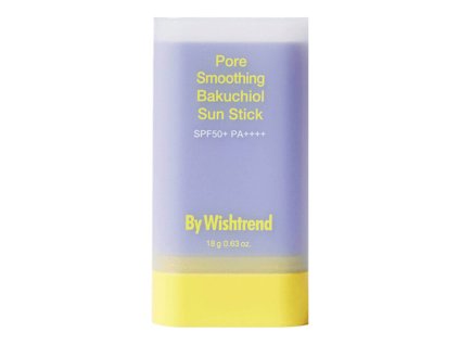 By Wishtrend - Pore Smoothing Bakuchiol Sun Stick SPF50+ PA++++ - Tyčinka na opalování  s bakuchiolem - 18 g