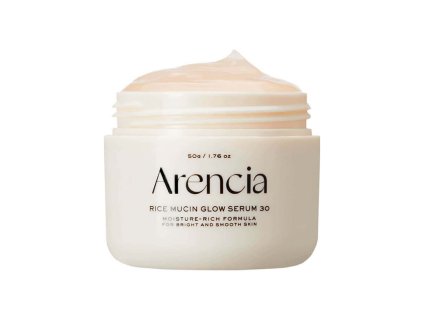 Arencia – Rice Glow Serum 30 – Intenzivní rozjasňující sérum s kolagenem a rýžovým extraktem pro zářivou pleť – 50 ml