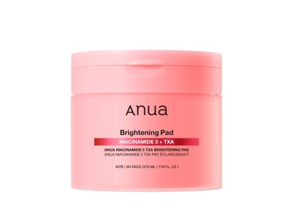 Anua – Niacinamide 5 TXA Brightening Pad – Rozjasňující pleťové polštářky s tranexamovou kyselinou – 60 ks