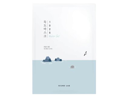 Round Lab – 1025 Dokdo Hydrating Water Gel Mask Sheet – Ultratenká hydratační maska na obličej – 1 ks