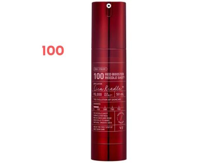 VT Cosmetics – Red Booster Reedle Shot 100 – Booster sérum s mikrojehličkami a arbutinem – 50 ml
