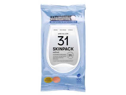 VT Cosmetics – Retinol Smooth 31 Skin Pack – Tonizační polštářky s retinolem pro přípravu pleti na make-up – 100 ks