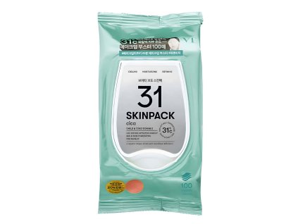 VT Cosmetics – CICA Mild 31 Skin Pack – Tonizační polštářky s centellou pro přípravu pleti na make-up – 100 ks