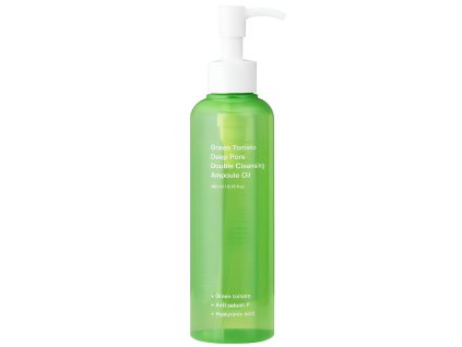 Sungboon Editor – Green Tomato Deep Pore Double Cleansing Ampoule Oil – Hydrofilní čistící olej se zeleným rajčetem – 200 ml