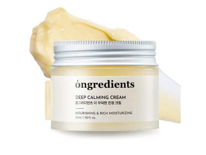 Ongredients – Deep Calming Cream – Zklidňující a regenerační krém na obličej – 50 ml