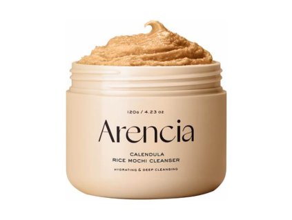 Arencia – Calendula Rice Mochi Cleanser – Čisticí balzám s rýží a měsíčkem lékařským – 120 g