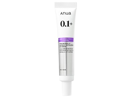 Anua – Retinol 0.1 Caffeine Revitalizing Eye Cream – Oční krém s retinolem a kofeinem – 30 g