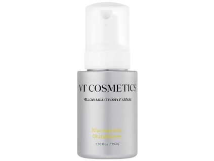 VT Cosmetics – Niacinamide + Glutathione Yellow Micro Bubble Serum – Bublinkové sérum s niacinamidem a glutathionem – 70 ml