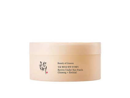 Beauty of Joseon – Revive Under Eye Patch Ginseng + Retinal – Hydrogelové polštářky pod oči s ženšenem a retinalem – 60 ks