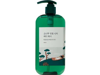Round Lab - Pine Cica Calming Body Wash - Čistící sprchový gel - 400 ml