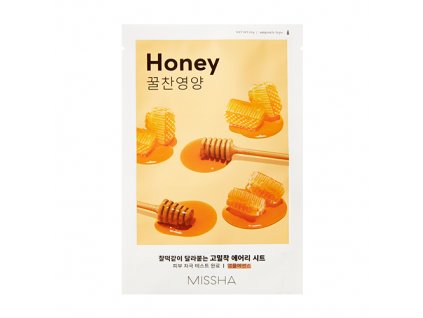 Plátýnková maska s výtažkem z medu Airy Fit Sheet Mask - Honey