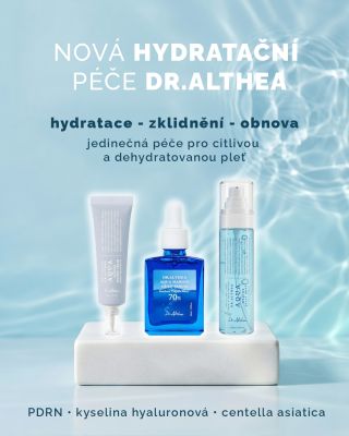 💧 Hydratace, zklidnění a obnova pleti ✨ Řada Aqua Marine od Dr.Althea je zaměřená na to, co pleť opravdu potřebuje —...