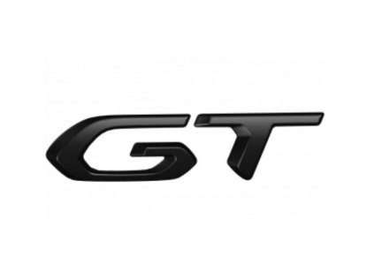 Znaky nalepovací GT černé, Peugeot 3008, 5008 facelift
