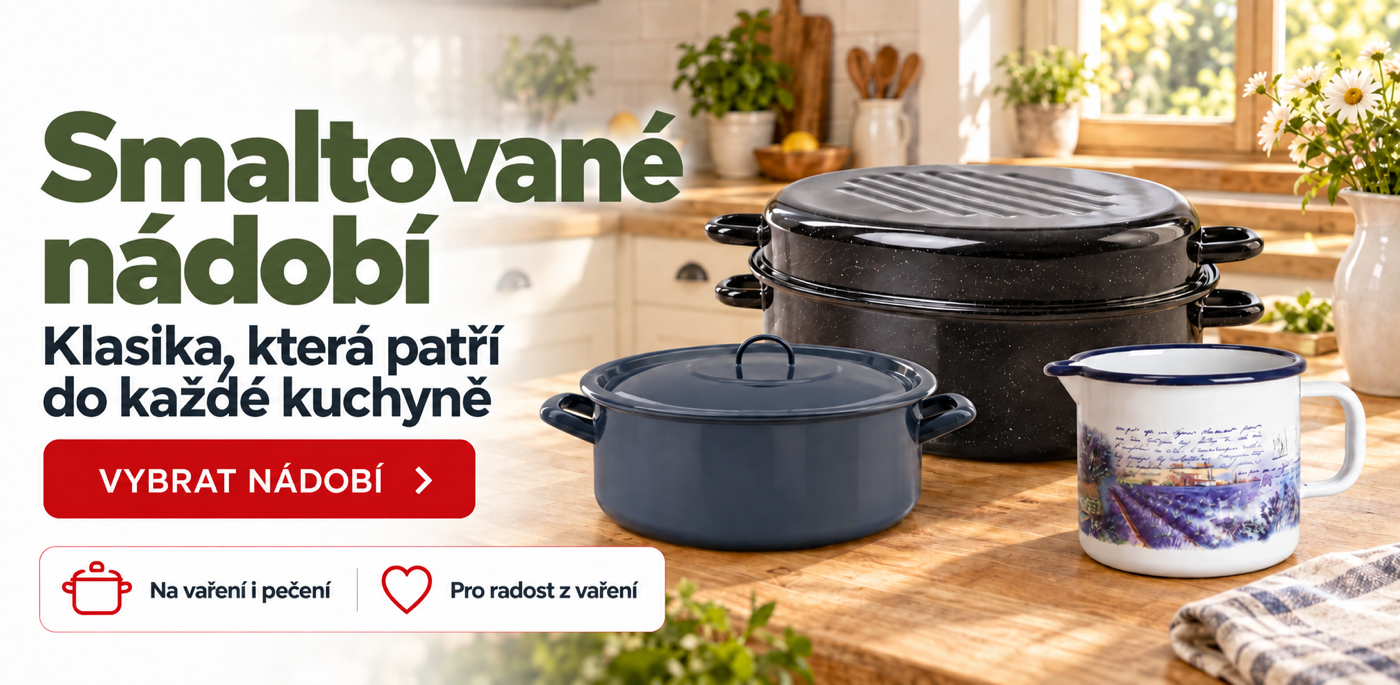 Smaltované nádobí