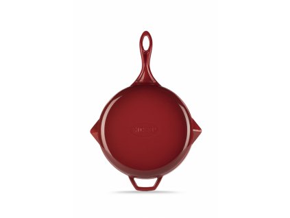 Hósse, Grilovací pánev kulatá, průměr 28 cm, (HSY KTV), červená