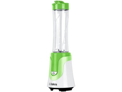 ISKRA smoothie mixér HY-1302-GR, 0,6 l, 300 W, bílá/zelená