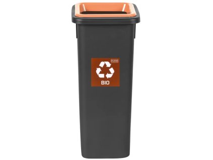 Igotrend, 714006 Koš na tříděný odpad 20 l, FIT BIN černá/hnědá