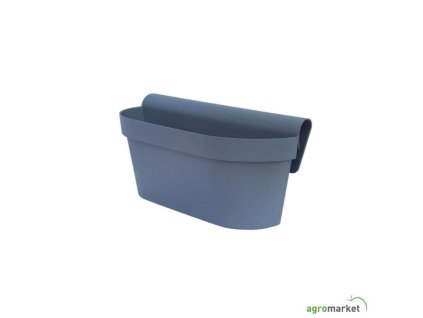 Gardino, truhlík na zábradlí ESPRIT 30 cm, antracit