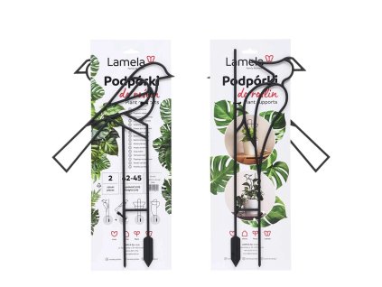 LAMELA, Opora rostlin UH 45cm PTÁCI 2 ks