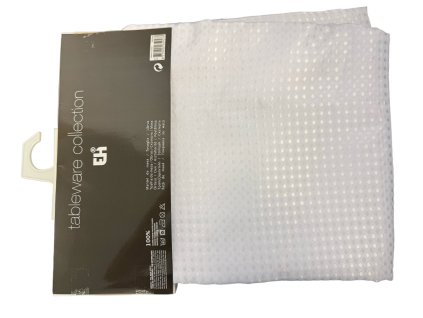 KOOPMAN, 54092 Ubrus Excellent 150 x 220 cm, bílý
