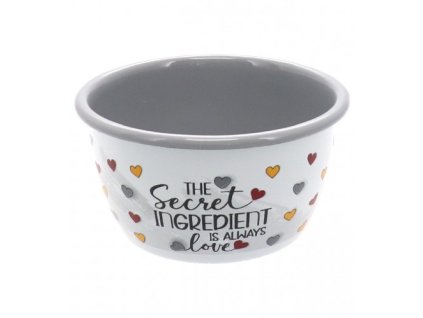 Metalac LOVE, Kónická miska 12 cm, 0,7 l