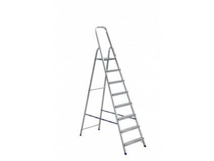 Alumet, AM708 EUK schůdky 7 + 1, prac. výška 1,66 m, max. 150 kg