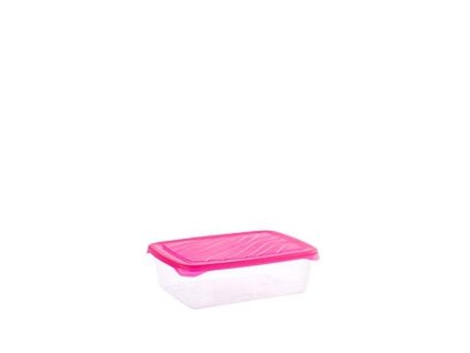Mega Plast, Dóza Frigo basic 18,5 x 14,5 x 6 cm (0,95 l), růžová, žlutá, modrá nebo zelená