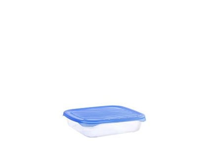 Mega Plast, Dóza Frigo basic 16 x 16 x 4,5 cm (0,5 l), hranatá, růžová, žlutá, modrá nebo zelená