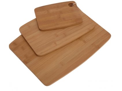 Koopman, set 3 ks kuchyňských bambusových prkének EXCELLENT