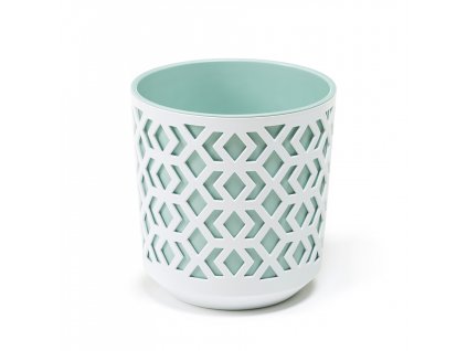 LAMELA, květináč AZTEK 19,5 cm, mátový